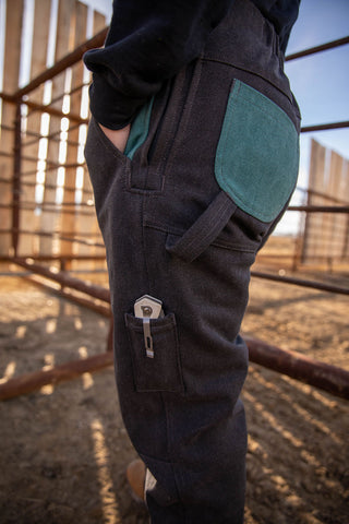 Dark Turquoise Insulated Overall