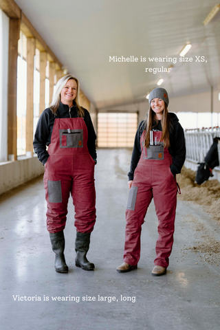 Saratoga Rose Insulated Canvas Overall