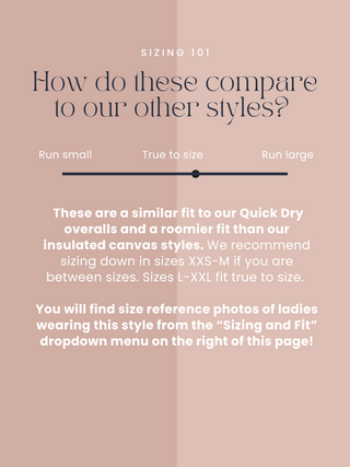 Grant's Lilac Unlined Canvas Overall