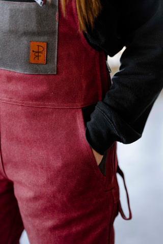 Women's Insulated Overalls With Pockets 