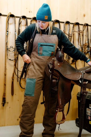 Comfortable Insulated Riding Overalls