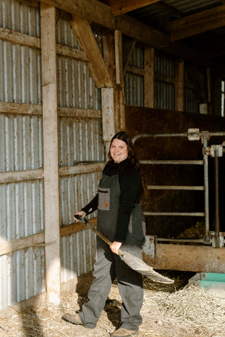 Dark Charcoal Unlined Canvas Overall