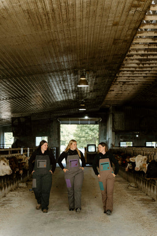 Grant's Lilac Unlined Canvas Overall