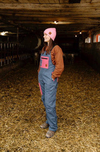 Prairie Blooms Unlined Canvas Overall