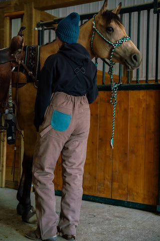 Insulated Western Work Overalls